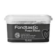 Fondtastic Premium Fondant Icing Black 250g