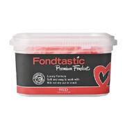 Fondtastic Premium Fondant Icing Red 250g