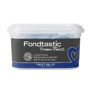 Fondtastic Premium Fondant Icing Navy Blue 250g