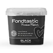 Fondtastic Premium Fondant Icing Black 1kg