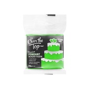 Over The Top Premium Green Vanilla Fondant Sugar Paste Block (250g) Pk 1