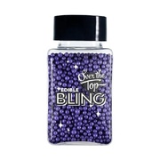 Purple Edible Bling Cake Decorating Sprinkles (60g)