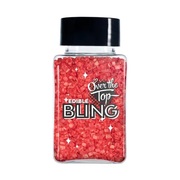 Red Edible Bling Cake Sanding Sugar (80g)
