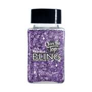 Purple Edible Bling Cake Sanding Sugar (80g)