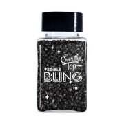 Black Edible Bling Cake Sanding Sugar (80g)