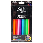 Edible Primary Colour Dual Tip Markers Pk 10
