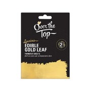 Edible 24K Gold Leaf Transfer Sheets Pk 2