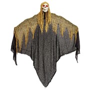 Hanging Animated Grim Reaper Halloween Decoration 130cm
