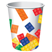 Block Party 9oz Paper Cups Pk 8