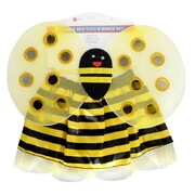 Child Bumble Bee Tutu & Wings Costume Set