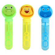 Animal Mini Bubble Wand Party Favours (Pk 3)