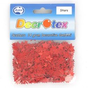 Red Holographic Stars Confetti (14g) Pk 1 