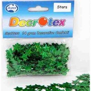Green Holographic Stars Confetti (14gm) Pk 1