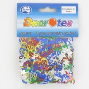 Stars & Streamers Confetti 14gms Pk 1 