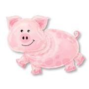 Pig Foil Supershape Balloon Pk 1