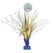 Centrepiece Weight Happy Dots Party Time Pk 1