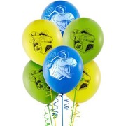 Jurassic World Dinosaur Latex Balloons (30cm) Pk 6