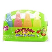 Nik L Lip Cry Baby Sour Wax Mini Bottles Candy Pk 4