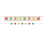 Mexican Fiesta Canvas Banner Set (2 Banners - 1.61m Each) Pk 1