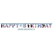 Frozen 2 Customisable Giant Birthday Banner (3m) Pk 1
