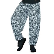 Adult 1980's Punk Rock Costume Pants Trousers One Size