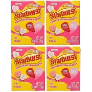 Starburst Cherry Strawberry Conversation Hearts 25g Pk 4