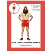 Adult Cross Country Movie Runner Costume S/M