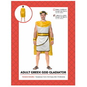 Adult Greek God Gladiator Toga Costume L/XL