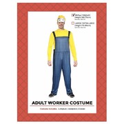 Adult Yellow Worker Minion Costume S/M 