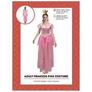 Adult Peachy Pink Gaming Princess Costume XS/S