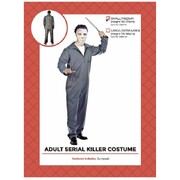 Adult Halloween Killer Jumpsuit Costume Mens S/M