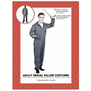 Adult Halloween Killer Jumpsuit Costume Mens L/XL