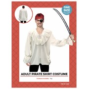 Adult Deluxe Pirate Costume Shirt One Size