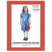 Child Blue Dress Book Girl Costume 6-9 Yrs