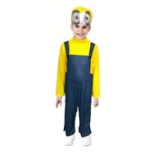 Child Yellow Worker Boy Costume 10-12 Yrs