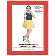 Child Princess Snow Dress Costume 6-9 Yrs
