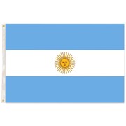 Argentina Flag 90x150cm 3x5ft with Eyelets | National Sports Supporter Flag
