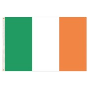 Irish Ireland Flag with Eyelets 90 x 150cm