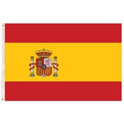 Spain Flag 90x150cm 3x5ft with Eyelets | Spanish National Sports Supporter Flag