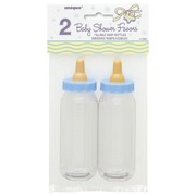 Blue Baby Bottle Favours (5in) Pk 2