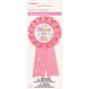 Pink Mum To Be Award Ribbon Pk 1 