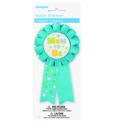 Blue Mum To Be Award Ribbon Pk 1 