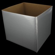 Mini Box 13cm x 11cm Silver Pk1 