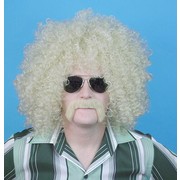 Blonde Loose Curl Afro Wig Pk 1 