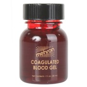 Mehron Coagulated Bright Red Blood Gel with Applicator (30ml) Pk 1