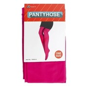 Adult Dark Pink Pantihose Stockings One Size
