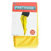 Adult Yellow Pantihose Stockings One Size