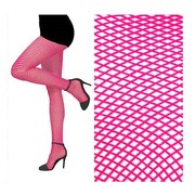Adult Hot Pink Fishnet Stockings Pantihose