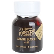 Mehron Dark Venous Stage Blood with Brush (30ml) Pk 1