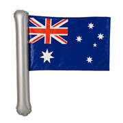 Australian Rally Flag Foil Balloon 63.5cm | Air Fill Only Reusable Australia Flag Balloon